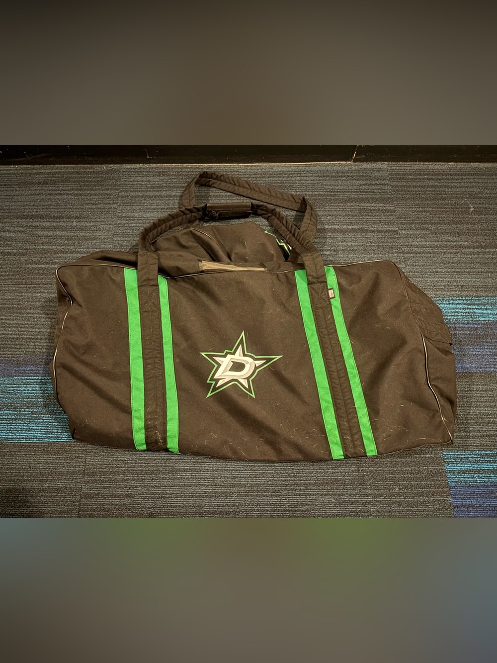 Dallas Stars NHL Pro Stock Hockey Player Equipment Bag